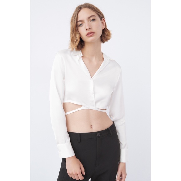 Zara The Melrose Full Length Split Hem Legging Pant - Picture 3 of 14